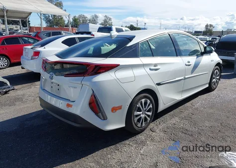 2020 Toyota Prius Prime Limited from USA, damaged, VIN JTDKARFP8L3150875